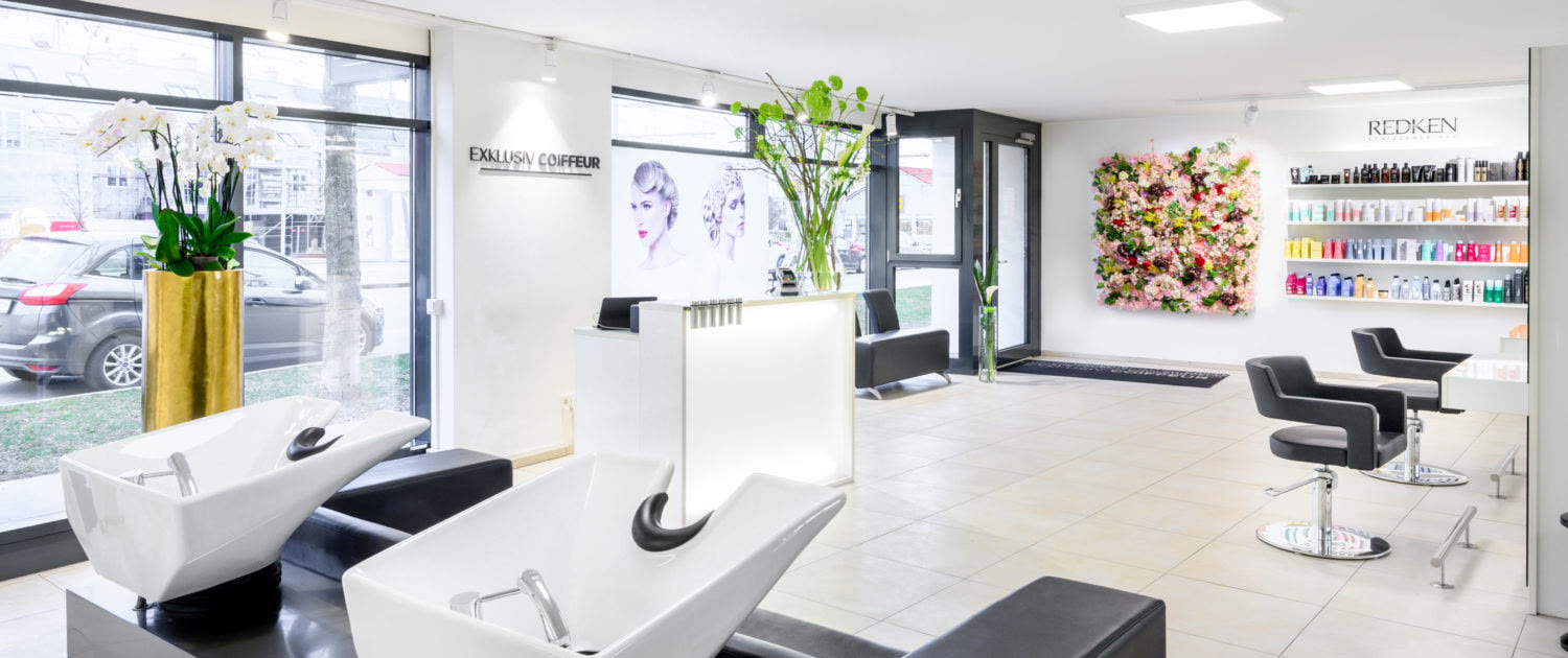 Arbeitsplätze im Friseursalon Exklusiv Coiffeur am Kagraner Platz in Wien Kagran
